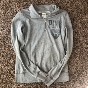 VS PINK Quarter Zip (XS)